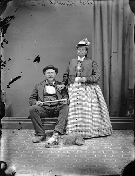 Captain Flowers and companion