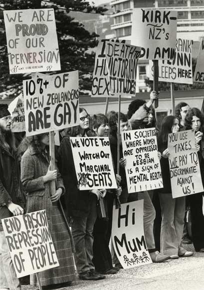Gay Liberation Movement protest