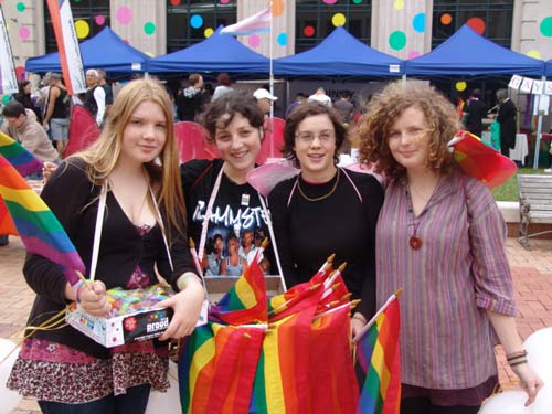 Lesbian socialising in the 2000s: Out in the Square