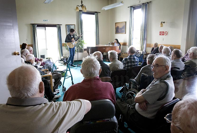 Homes for older people: entertainment