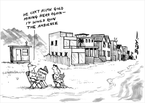 ‘We can’t allow gold mining…’