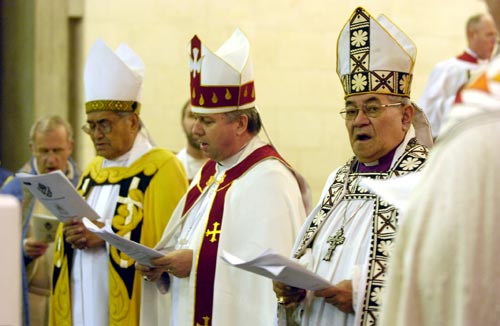 Three Anglican archbishops