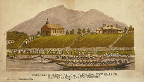 Whāingaroa (Raglan) mission, 1840