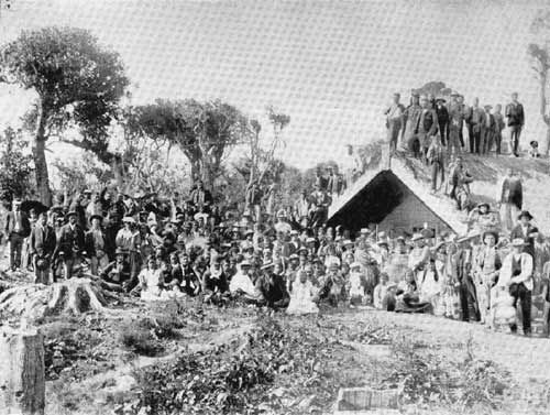 Mormon meeting, Māhia