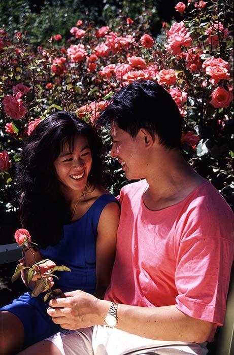 Honeymoon couple, 1991