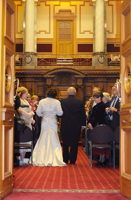 Parliamentary wedding