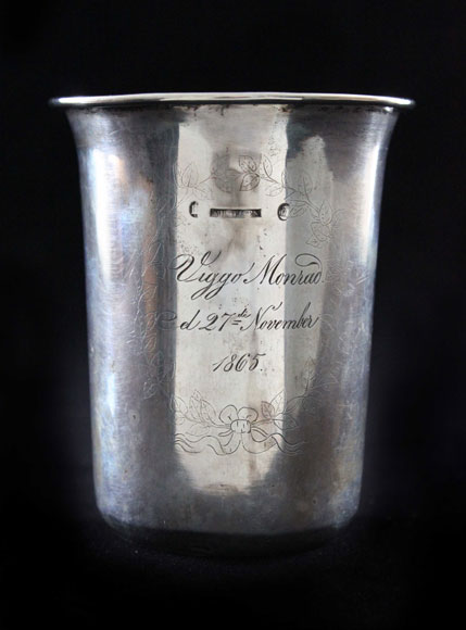 New Zealand Lutherans: silver beaker