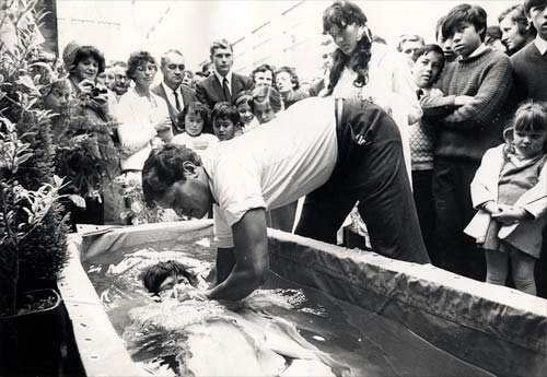 Jehovah's Witness baptism