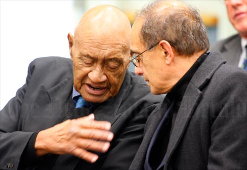 Māori professionals: Tui Adams and Eddie Durie