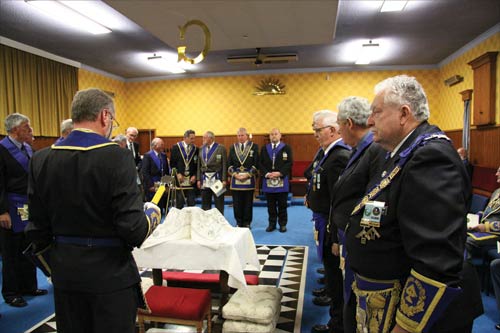Dedication of new lodge