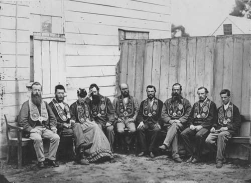 Good Templars, around 1873