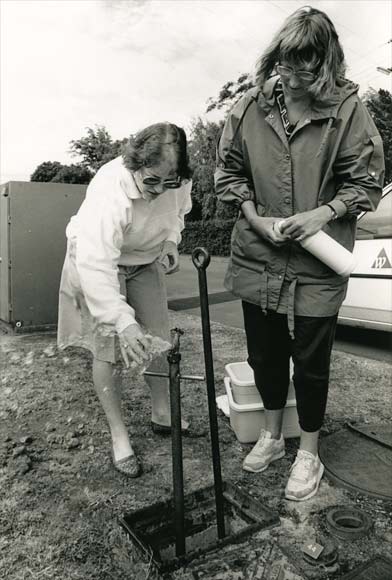 Sanitation: water testing