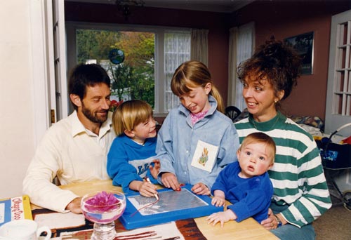 Mum, Dad and the kids
