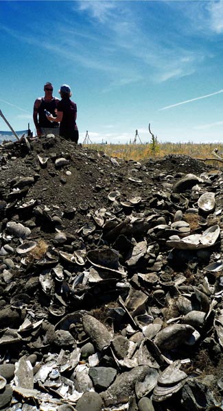 Wairau Bar: ancient rubbish dump