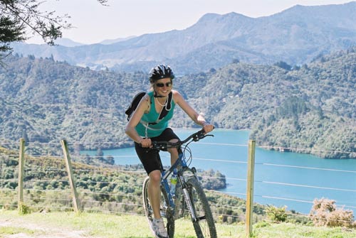 Cycling the Queen Charlotte Track