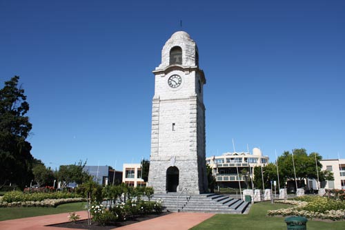 War memorial clock tower, Blenheim