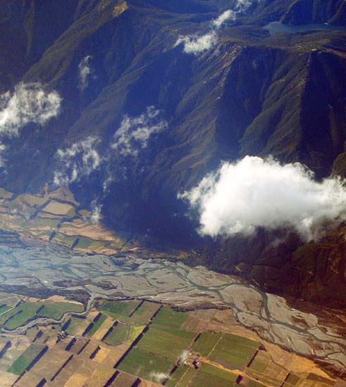 Wairau River valley and Lake Chalice