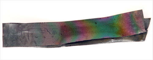 Early example of polyacetylene