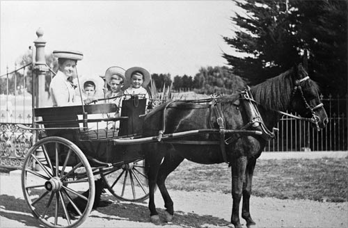 Nanny and children