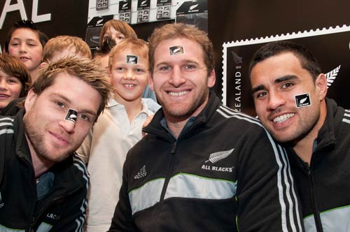 All Blacks stamp