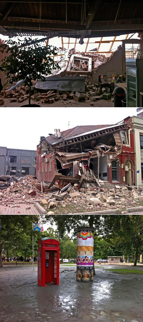 Earthquake damage