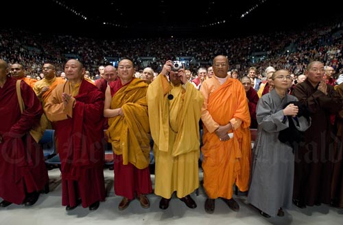 Dalai Lama's visit, 2007