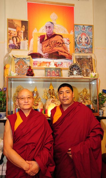 Tibetan Buddhist protest, Dunedin, 2008