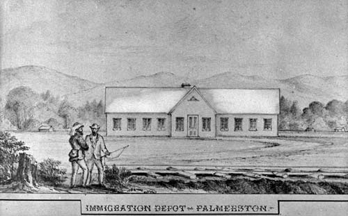 Immigration barracks: Palmerston North