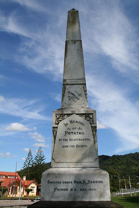 Memorial to Tāwhiao, Ngāruawāhia
