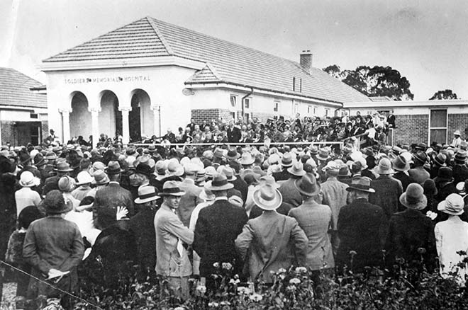 Memorial hospital, Hastings, 1928