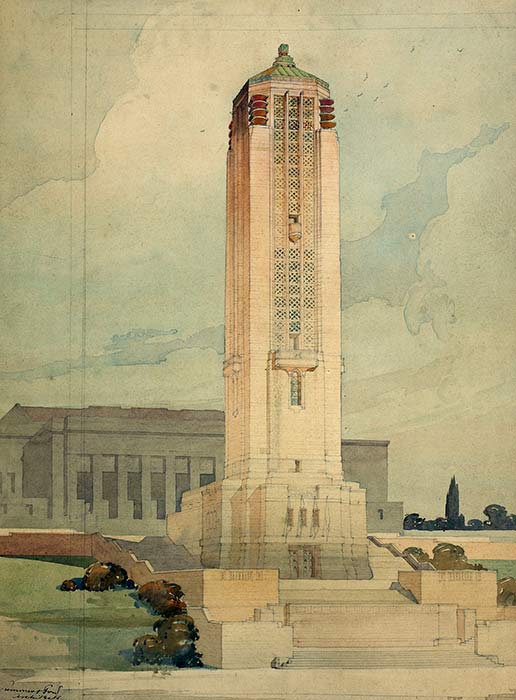 The National War Memorial carillon 