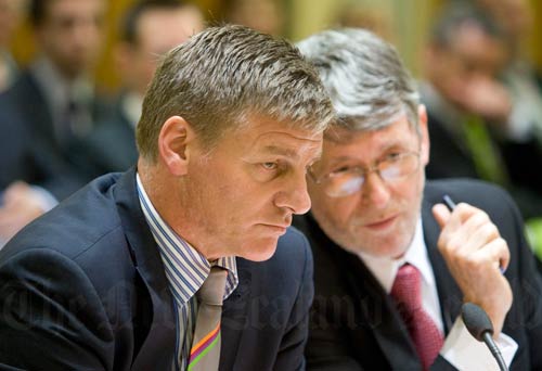 Treasury secretary advises the finance minister, 2011