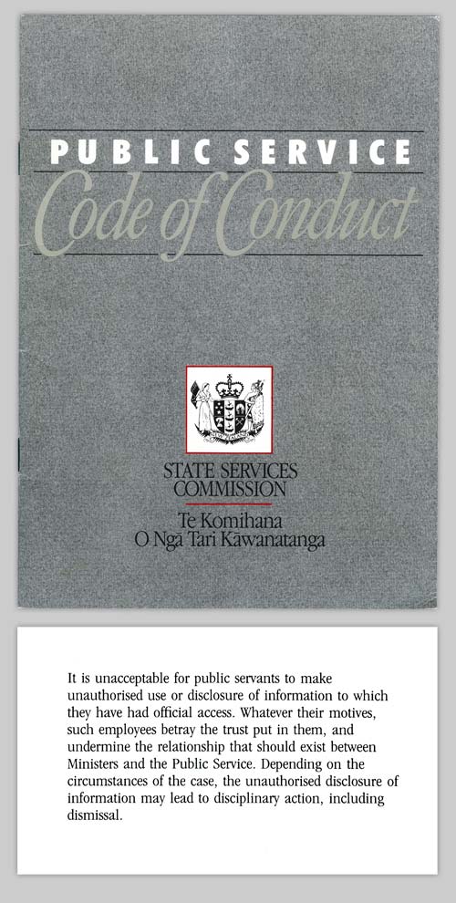 Code of conduct, 1990