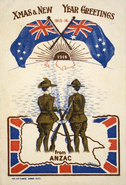 ANZAC Christmas card