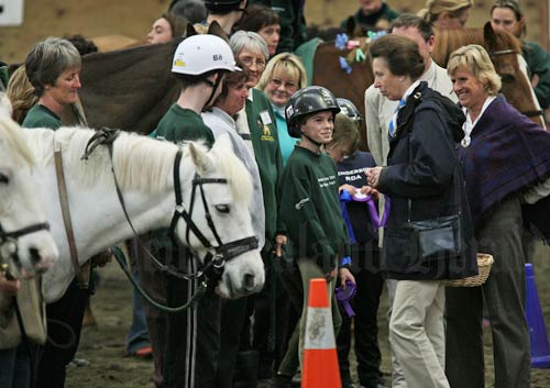 Royal visits: Riding for the Disabled, 2006