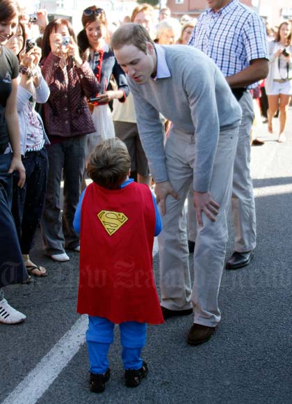 Prince meets Superman