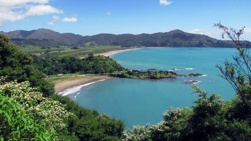 Onepoto Bay and Hicks Bay