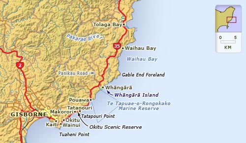 Whāngārā to Kaiti