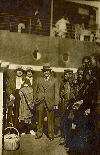T. W. Rātana travelling to London