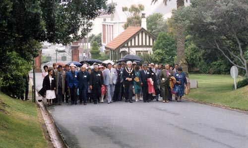 Paul Reeves: arriving at Government House