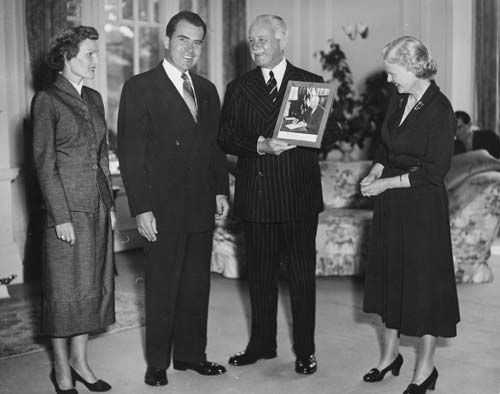 Richard Nixon at Government House