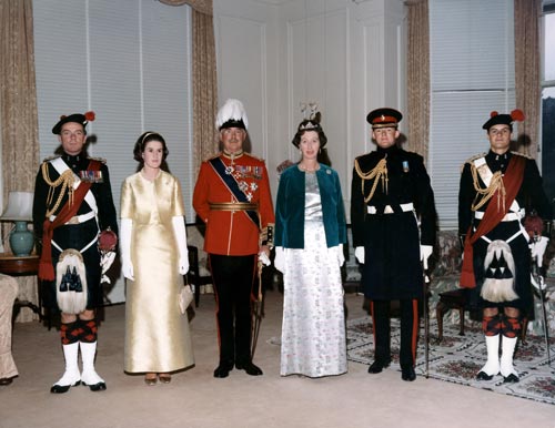 Fergussons with their senior staff
