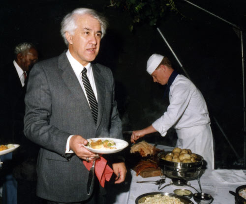 Paul Reeves: army tent kitchen