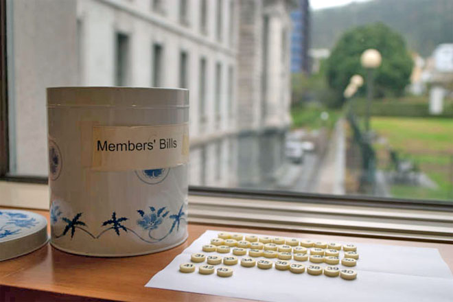 Ballot for members' bills