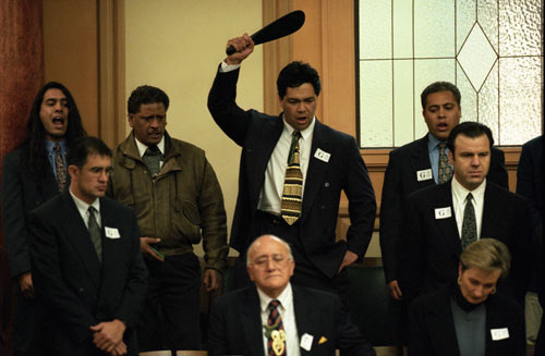 Haka in the public gallery