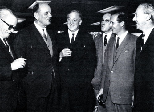 Sir Douglas Robb's retirement