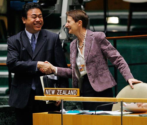 Representing the Western European and Others Group, 2006