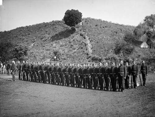 Constabulary Force, Kāwhia, 1884