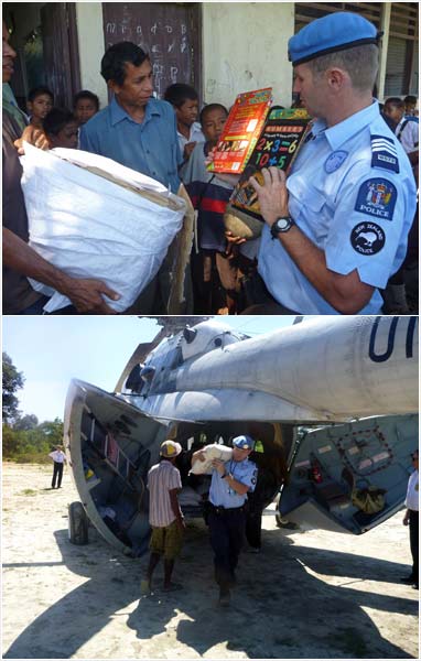 New Zealand police serving overseas