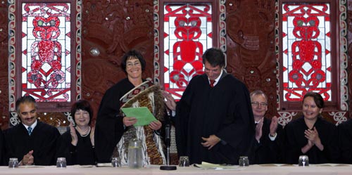 Family court judge swearing in